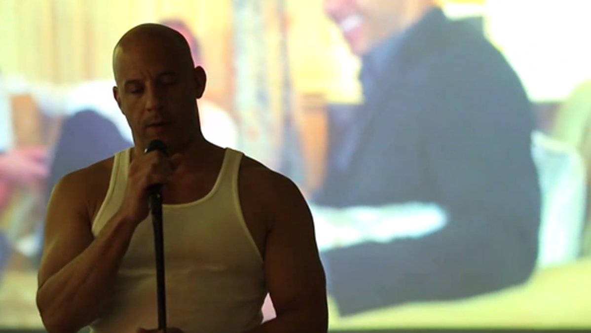 Vin Diesel tar ton och sjunger Tove Lo's hit "Habits".